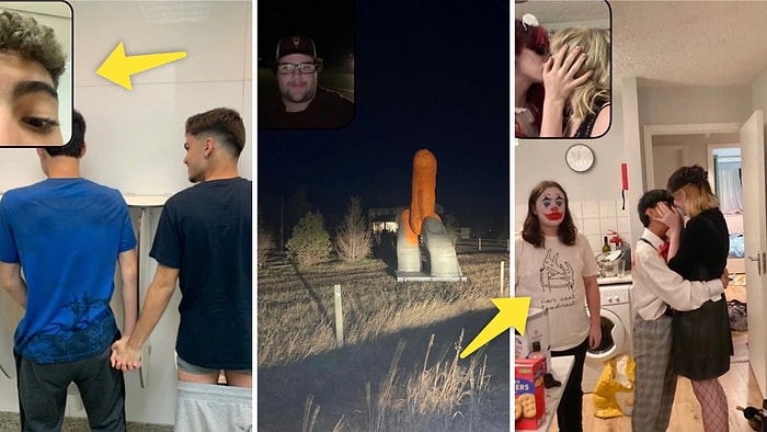 Çift Kamerayla Çekilen Anlık Fotoğrafların Paylaşıldığı 'Be Real' Uygulamasındaki En Eğlenceli Görseller