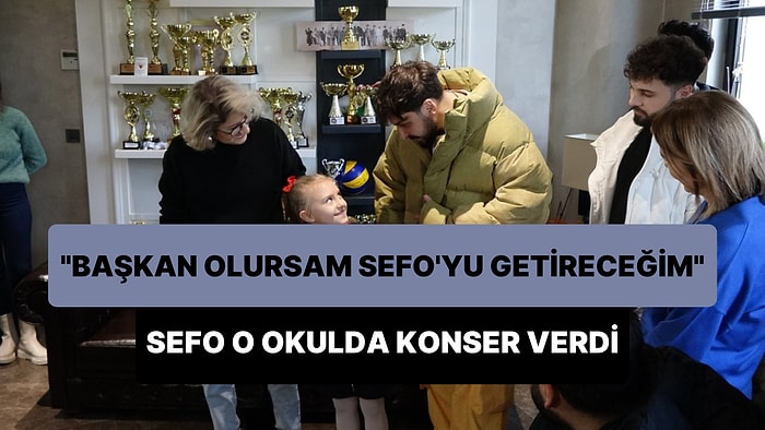 'Başkan Olursam Sefo'yu Okula Getireceğim' Diyen İlkokul Öğrencisinin Vaadini Yerine Getiren Sefo