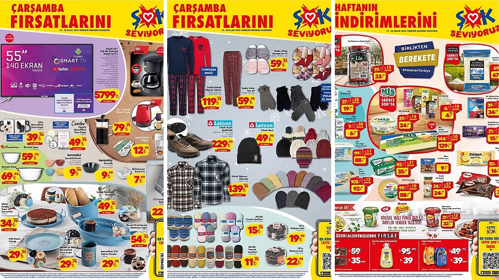 14 - 17 Aralık ŞOK Bu Hafta Kataloğu