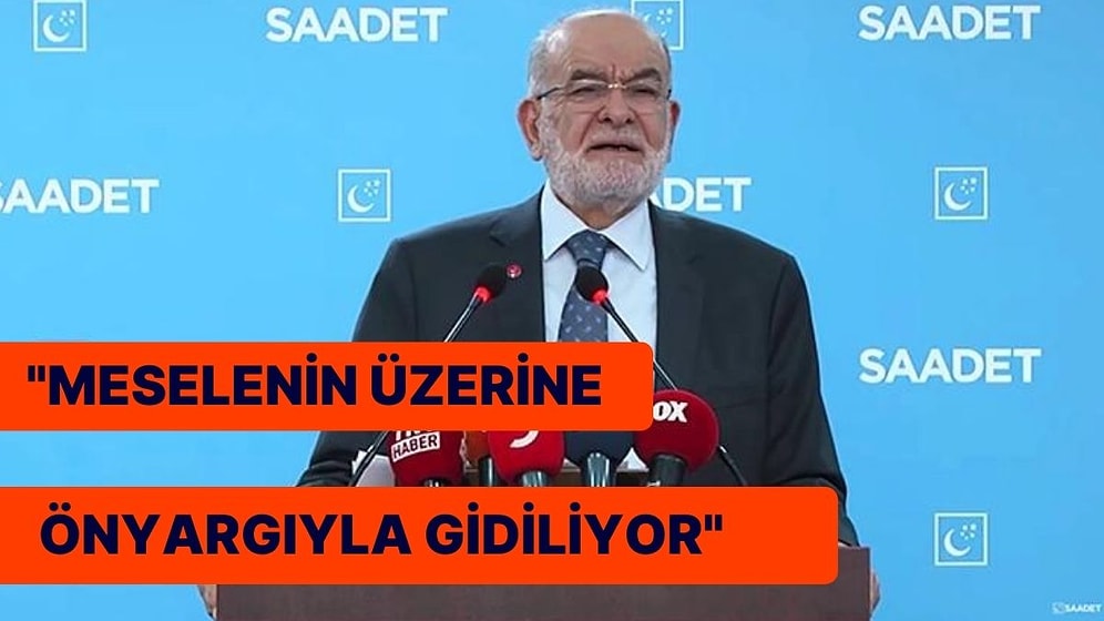 Cemaatteki Çocuk İstismarına Karamollaoğlu'nun Yorumu: 'Meselenin Üzerine Önyargıyla Gidiliyor'
