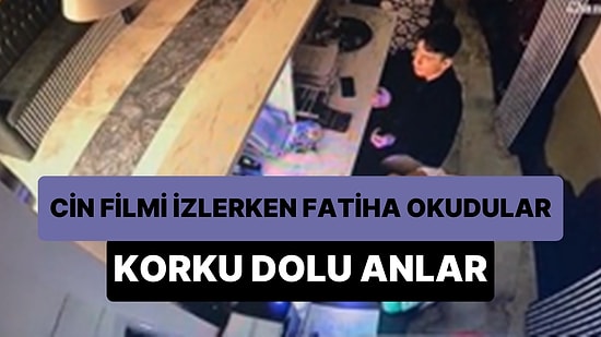 Gece Cin Filmi İzlerken Korkudan Senkronize Bir Şekilde Fatiha Okuyan İş Arkadaşları