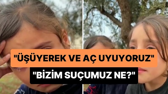 'Babam Şehit Olduktan Sonra Üşüyerek ve Aç Uyuyoruz' Diyen Çocuk: 'Bizim Suçumuz Ne Böyle Üşüyoruz?'