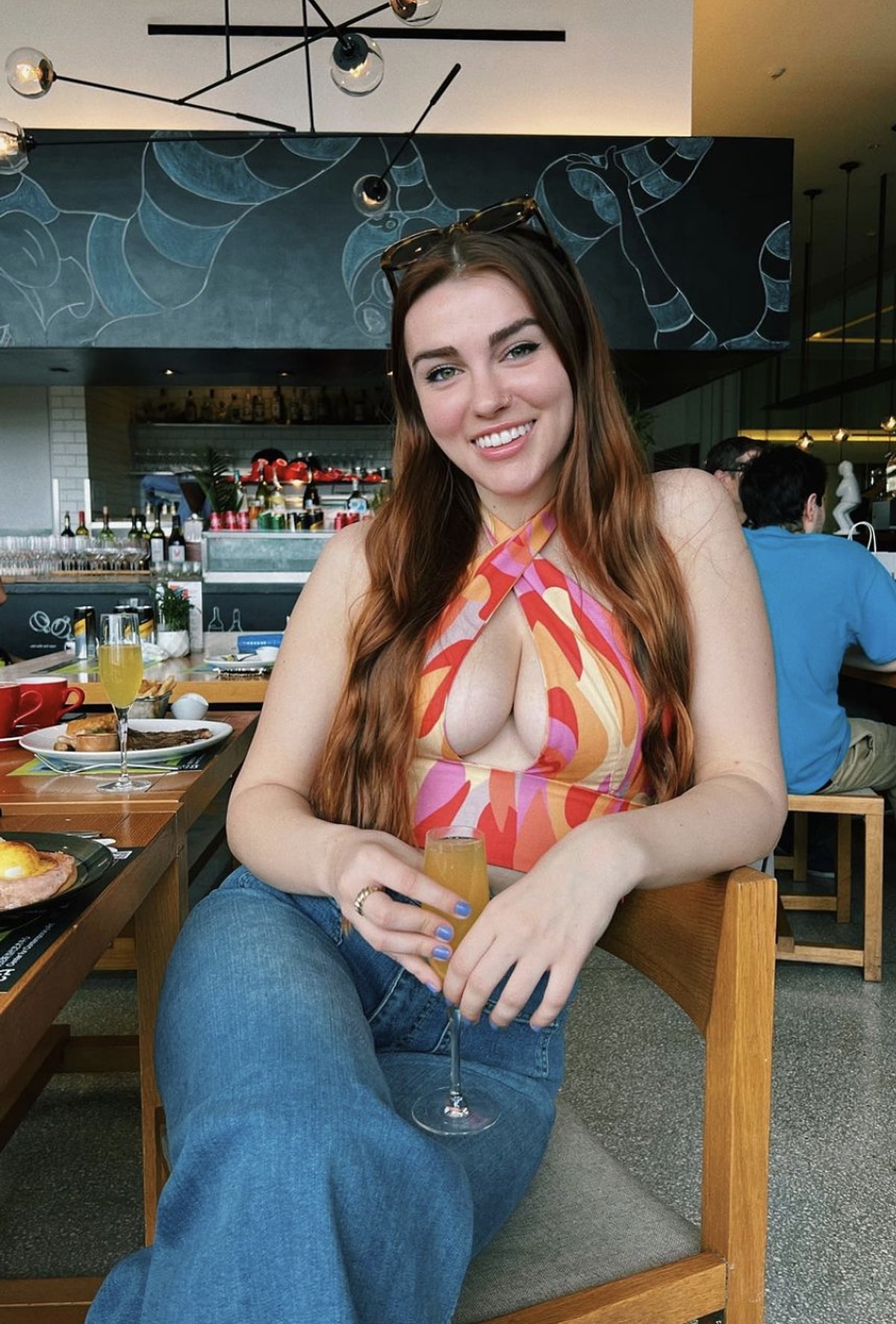 Karissa Dumbacher da o turistlerden bir tanesi. 