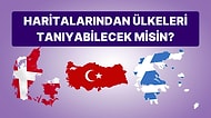 Haritalarından Ülkeleri Tanıyabilecek misin?