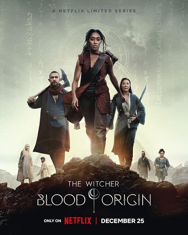 3. The Witcher: Blood Origin dizisinden yeni bir afiş yayımlandı.