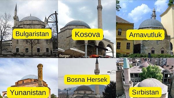 Osmanlı'nın cami estetiğini de unutmayalım.