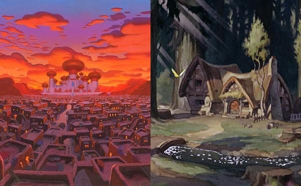 Mimari estetiklerin bizi ne kadar etkilediğini Disney filmlerinde görmek bile mümkün.