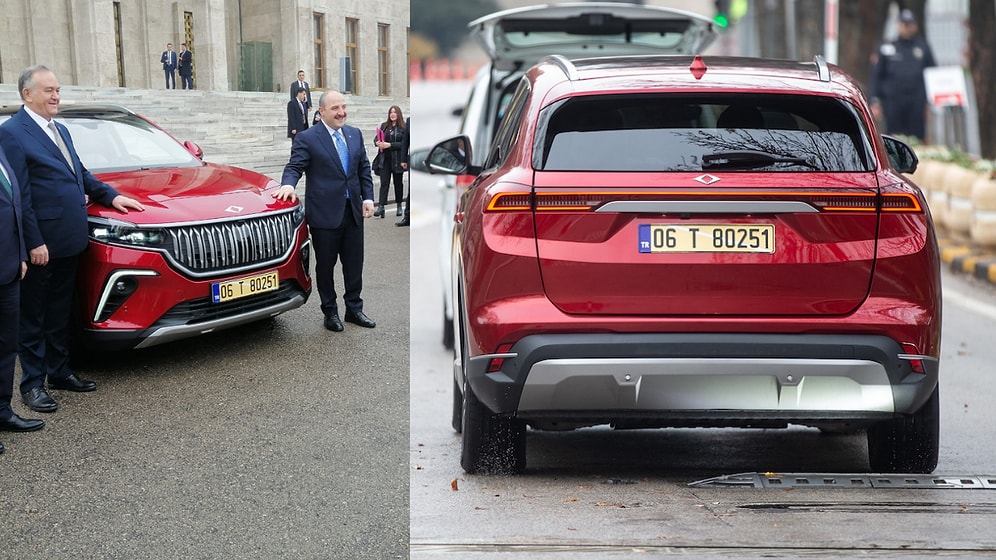 Bakan Varank, Meclis'e Togg ile Geldi