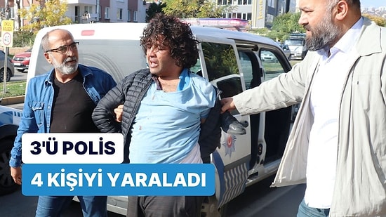 Kendisinden Belge İsteyen 3 Polisi Anahtarla Yaraladı