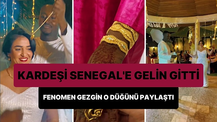 Kız Kardeşinin Afrika'daki Düğününü Paylaştı: 'Zengin Bir Aileye Gelin Gittiği İçin Gelin Hanım Çok Mutlu'