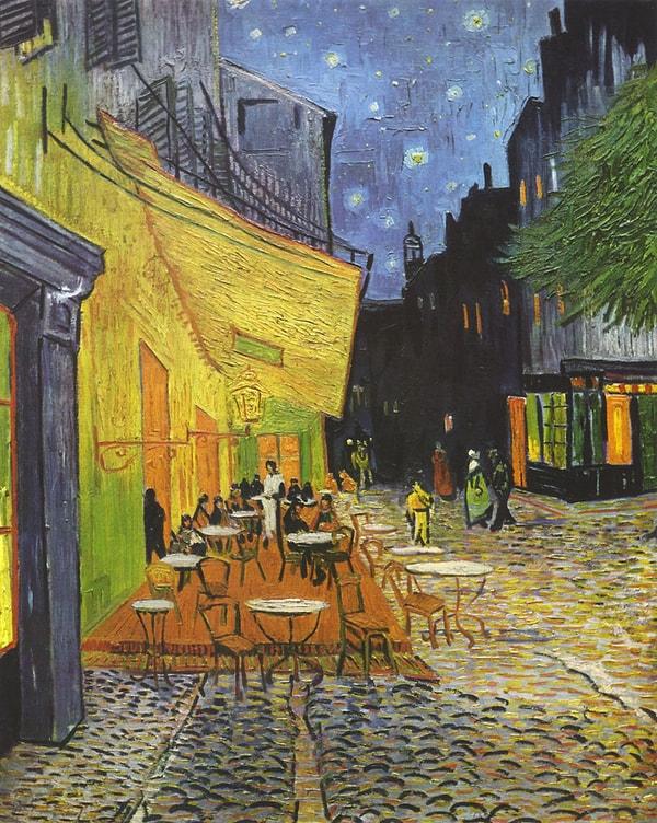 4. Vincent van Gogh - Kafe Terasta Gece