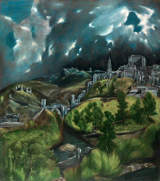 9. El Greco - Paysage de Tolède