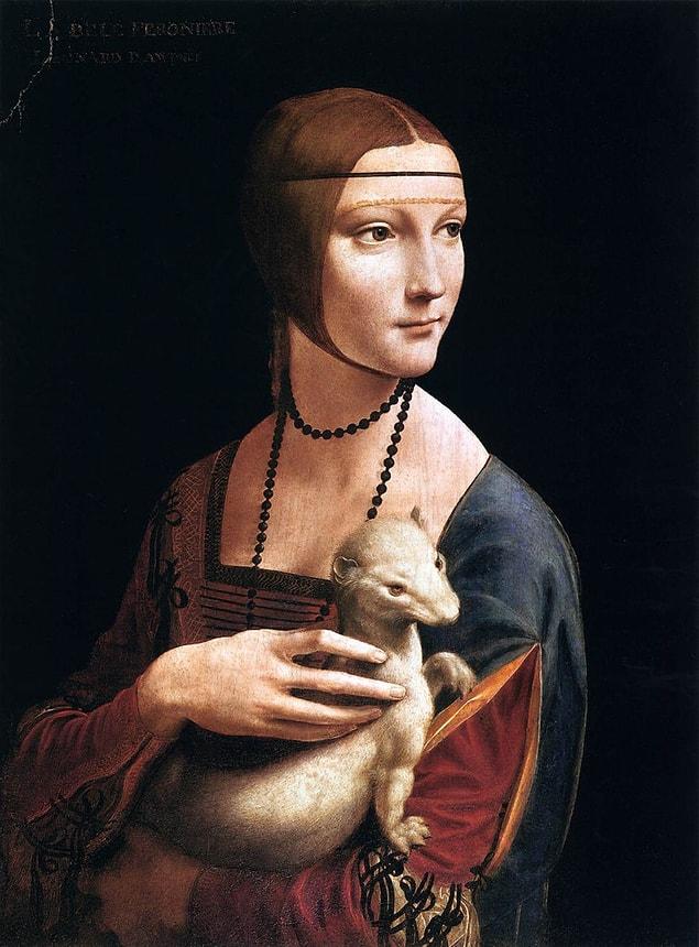 12. Léonard de Vinci - La femme à l'hermine