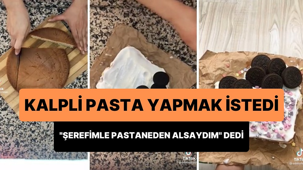 Sevgilisine Kalp Şeklinde Pasta Yapmak İsteyen Kadının Dramı: 'Keşke Şerefimle Pastaneden Alsaydım'