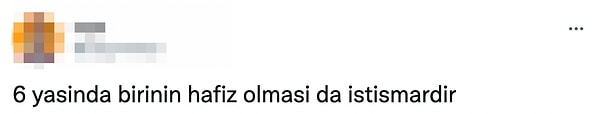 Tabii bu söylem yepyeni bir tartışmanın fitilini ateşledi. Çocukları rızası dışında hafız yapmanın ve gelinlik giydirmenin istismar olduğunu düşünenler de vardı...