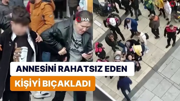 13 Yaşındaki Çocuk Annesini Rahatsız Ettiğini İddia Ettiği Kişiyi Bıçakladı