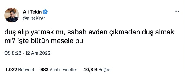 4. Yaz gelsin düşünürüz.