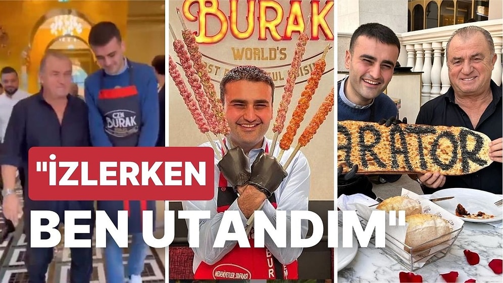 Fatih Terim'i Karşılama Şekliyle Tepki Çeken CZN Burak Gelen Eleştirilere İsyan Etti