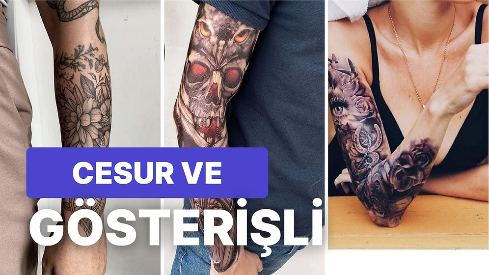 Sonsuza Dek Gösterişli Bir Tarza Sahip Olmak İsteyenler Bu 40 Sleeve Dövme Modeline Hayran Kalacak