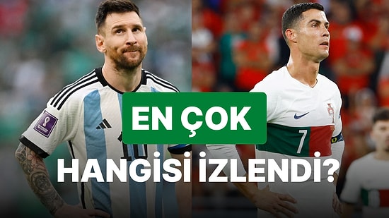 2022 Dünya Kupası'nda En Çok İzlenen Maçlar Belli Oldu!
