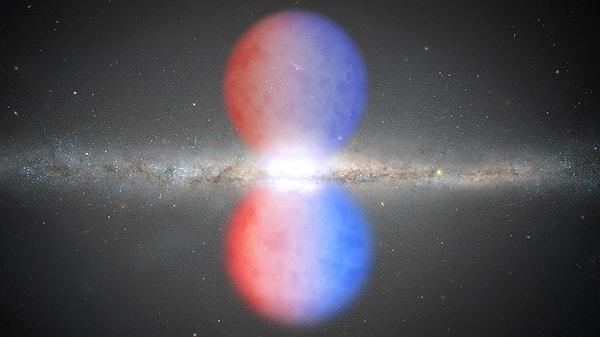 5. Kara delikler olağanüstü, evet ama uzay söz konusuyken ilginçliklerin zaten sınırı yok... 2010'da keşfedilen iki gamma ışını baloncuğu da bunlardan biri.