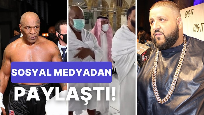 Dj Khaled ve Mike Tyson'ın Kabe Ziyareti Gündem Oldu: Gözyaşlarını Tutamadı!