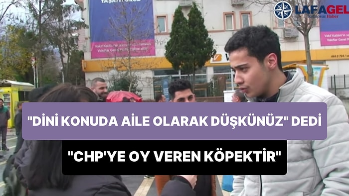 '6 Yaşında Bir Çocuğun Evlenmesi İmkansız' Diyen Genç: 'CHP'ye Oy Veren Dinsizdir, İmansızdır, Köpektir'