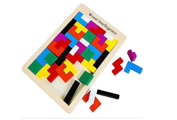 8. Ahşap Tetris oyunu.