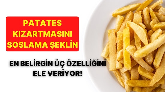 Patetes Kızartmasını Soslama Şekline Göre En Belirgin Üç Özelliğini Söylüyoruz!