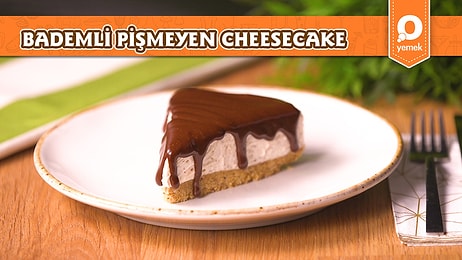 Cheesecake Severler Buraya! Bademli Pişmeyen Cheesecake Nasıl Yapılır?