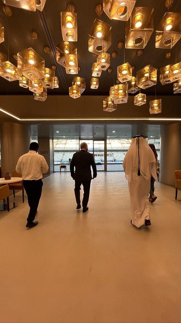 Fatih Terim, özel davetli olarak gittiği Katar Dünya Kupası organizasyonunda çeyrek final ve yarı final müsabakalarını yerinde takip etti.