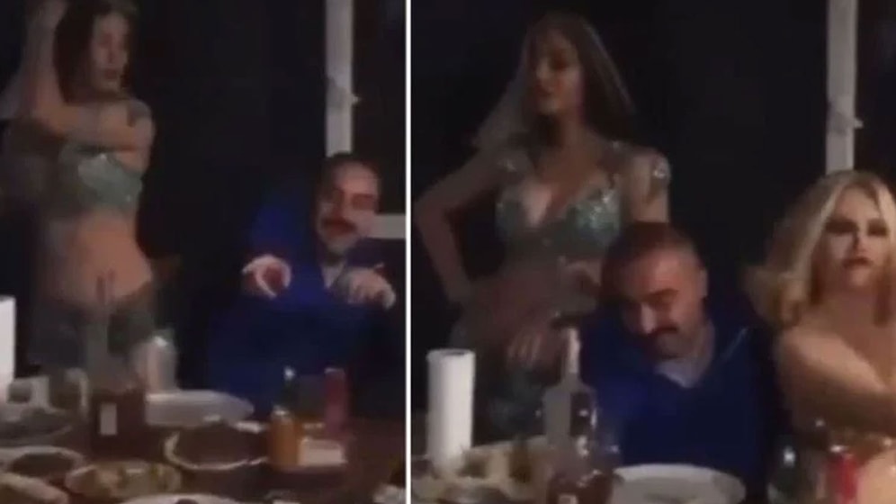 Ofisinde Dansöz Oynatan Ak Parti İlçe Başkanı İstifa Etti