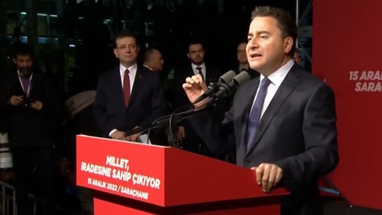 Babacan'dan Cumhurbaşkanı Erdoğan'a: "Türkiye ‘Bir’den Büyüktür"