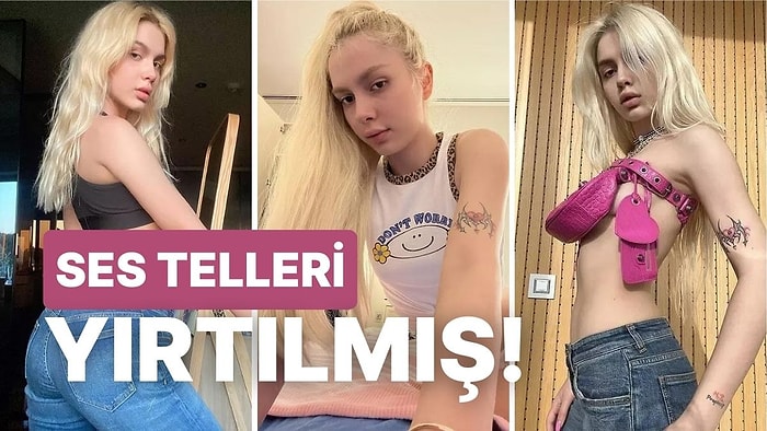 Nazar Değdi! Hastalandığını Açıklayan Aleyna Tilki Bir Süre Şarkı Söyleyemeyeceğini Duyurdu