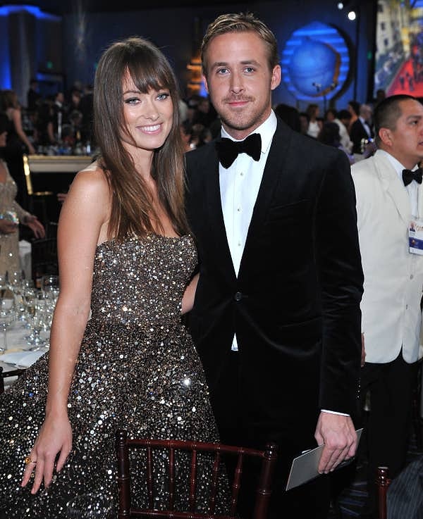 19. Вы привыкли видеть Райана Гослинга с Евой Мендес, но до Евы Райан был с Оливией Уайлд: