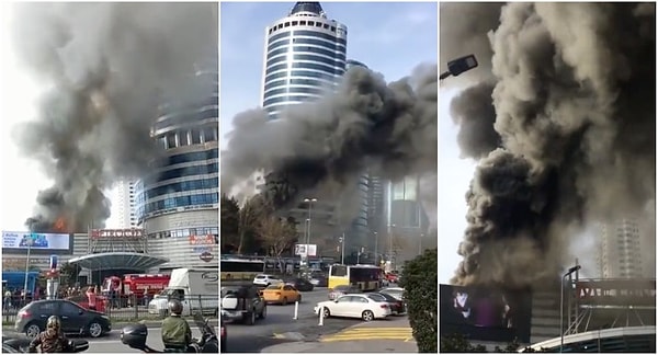 Çalışanlar ve müşteriler tahliye edildi. DHA'nın aktardığına göre yangında can kaybı ve yaralı yok. Çıkış nedeni ise henüz bilinmiyor.