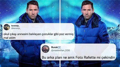 Dünya Kupası'ndan Başını Kaldırıp Mont Tanıtımı Yapan Lionel Messi Goygoycuların Diline Düştü