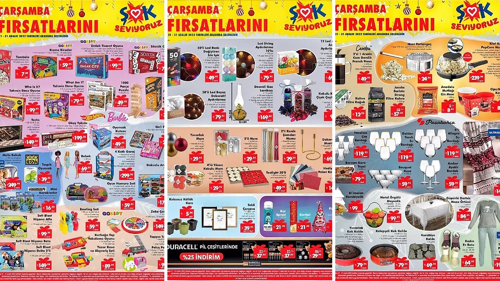 21- 24 Aralık ŞOK Bu Hafta Kataloğu