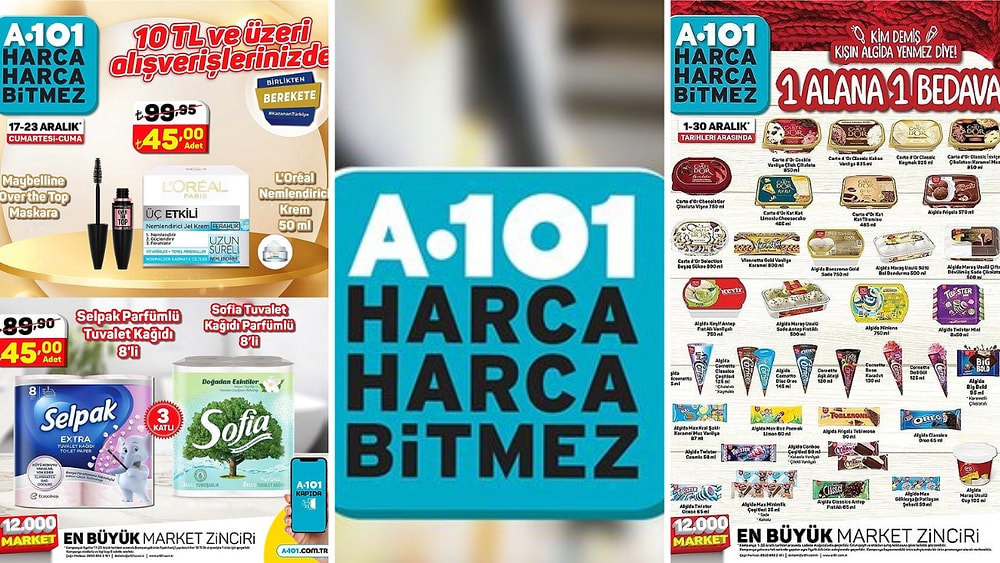 17 - 23 Aralık 2022 A101 Haftanın Yıldızları Kataloğu