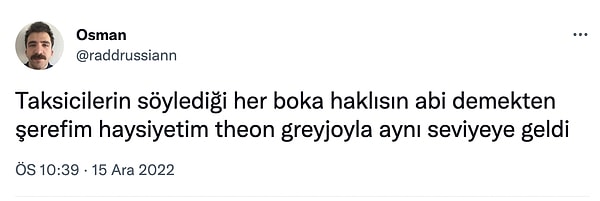 7. Muhabbete girmek istemeyenlerde bugün...