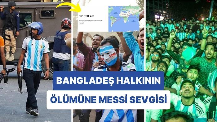 Polisler Arjantin Forması Giyiyor! Bangladeş Halkının "Ölümüne" Messi ve Arjantin Hayranlığı Nereden Geliyor?