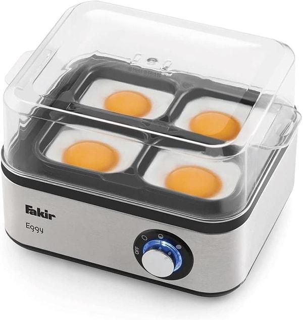 8. Kahvaltıda yumurtadan vazgeçemeyenler için yumurta pişirici...