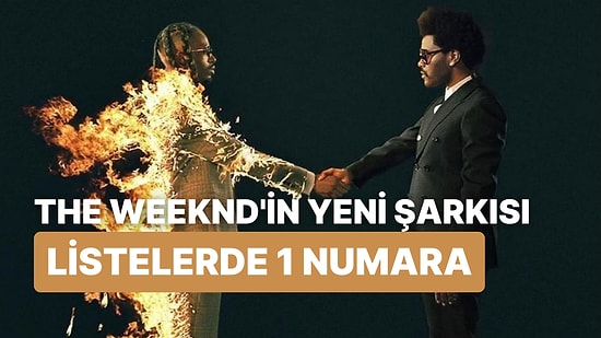 The Weeknd'in Yeni Şarkısı Listelerde 1 Numara: Creepin'