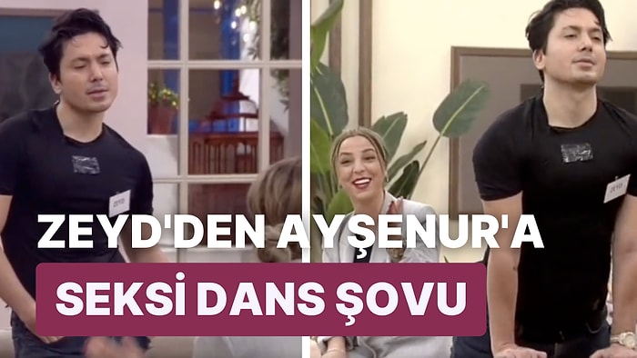 Kısmetse Olur Yarışmacısı Zeyd'in Dansı ile Şov Yaptığı Görüntüler Programa Damga Vurdu