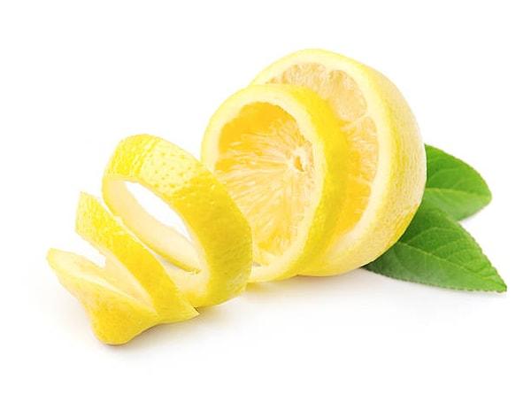 Limon kabuğunu nasıl kullanabilirsiniz?