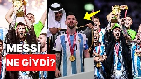 2022 Dünya Kupası Şampiyonluğunda Messi'nin Giydiği Şey Nedir, Adı Ne? Messi'ye Ne Giydirdiler?