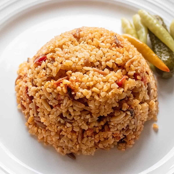 10. Kuru domatesli bulgur pilavı: