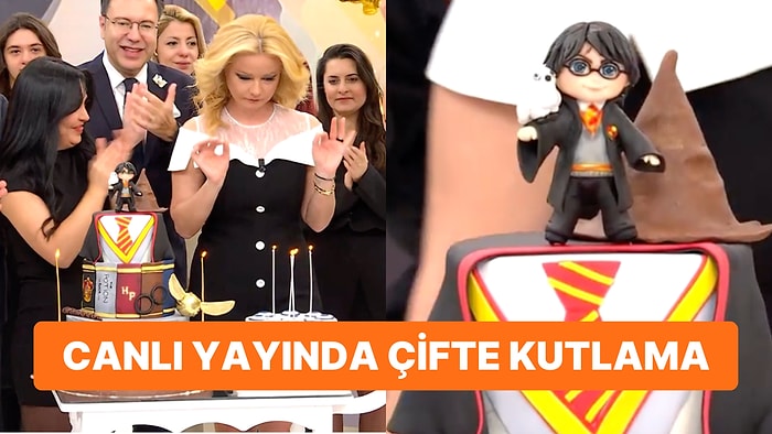 'Kocam Göndermiş' Diyerek Hediyesini Gösterdi: Canlı Yayında Müge Anlı'nın Doğum Günü Kutlandı!