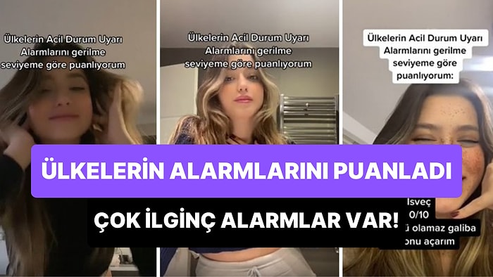 Ülkelerin Acil Durum Alarmlarını Gerilme Seviyesine Göre Puanlayan Genç