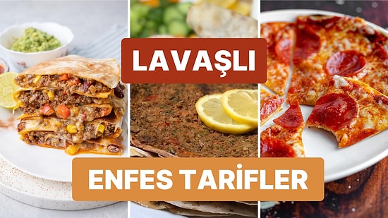 Lavaştan Farklı ve Lezzetli Tarifler Arayanlara Özel Birbirinden Nefis Lavaşlı Yemek Tarifleri